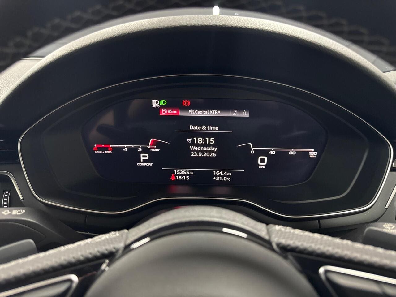 2023 Audi A5, driver instruments (photo 27 of 56)