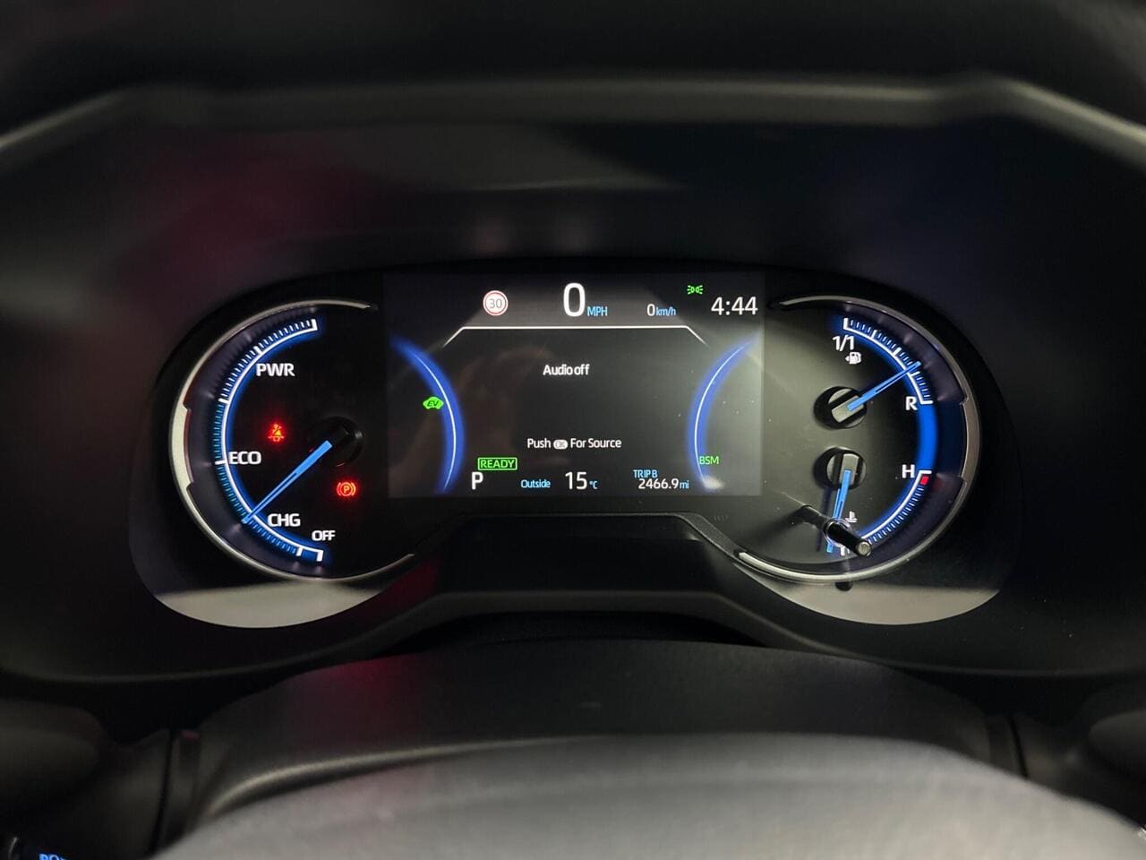 2022 Toyota RAV4, driver instruments (photo 17 of 36)