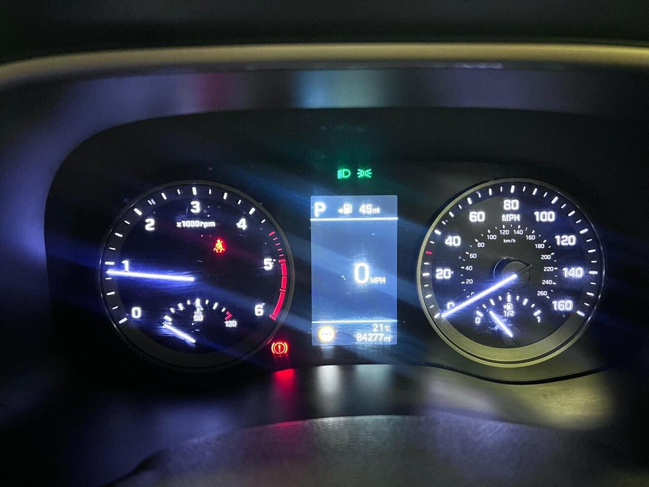 2020 Hyundai TUCSON, driver instruments (photo 36 of 40)