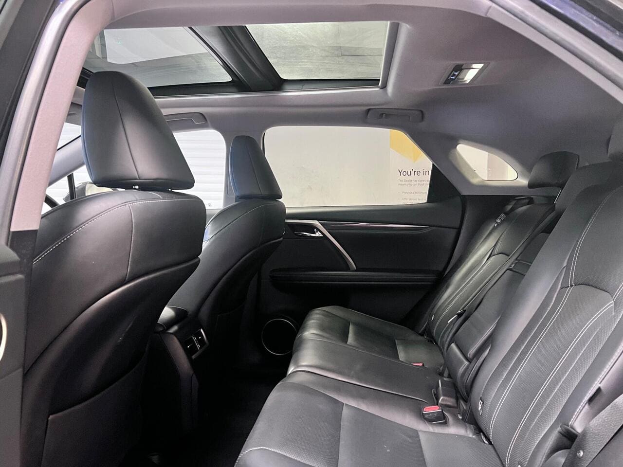 2020 Lexus RX, seats rear (photo 17 of 45)